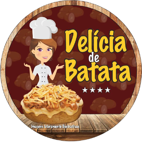 Logo do cliente DELICIA DE BATATA