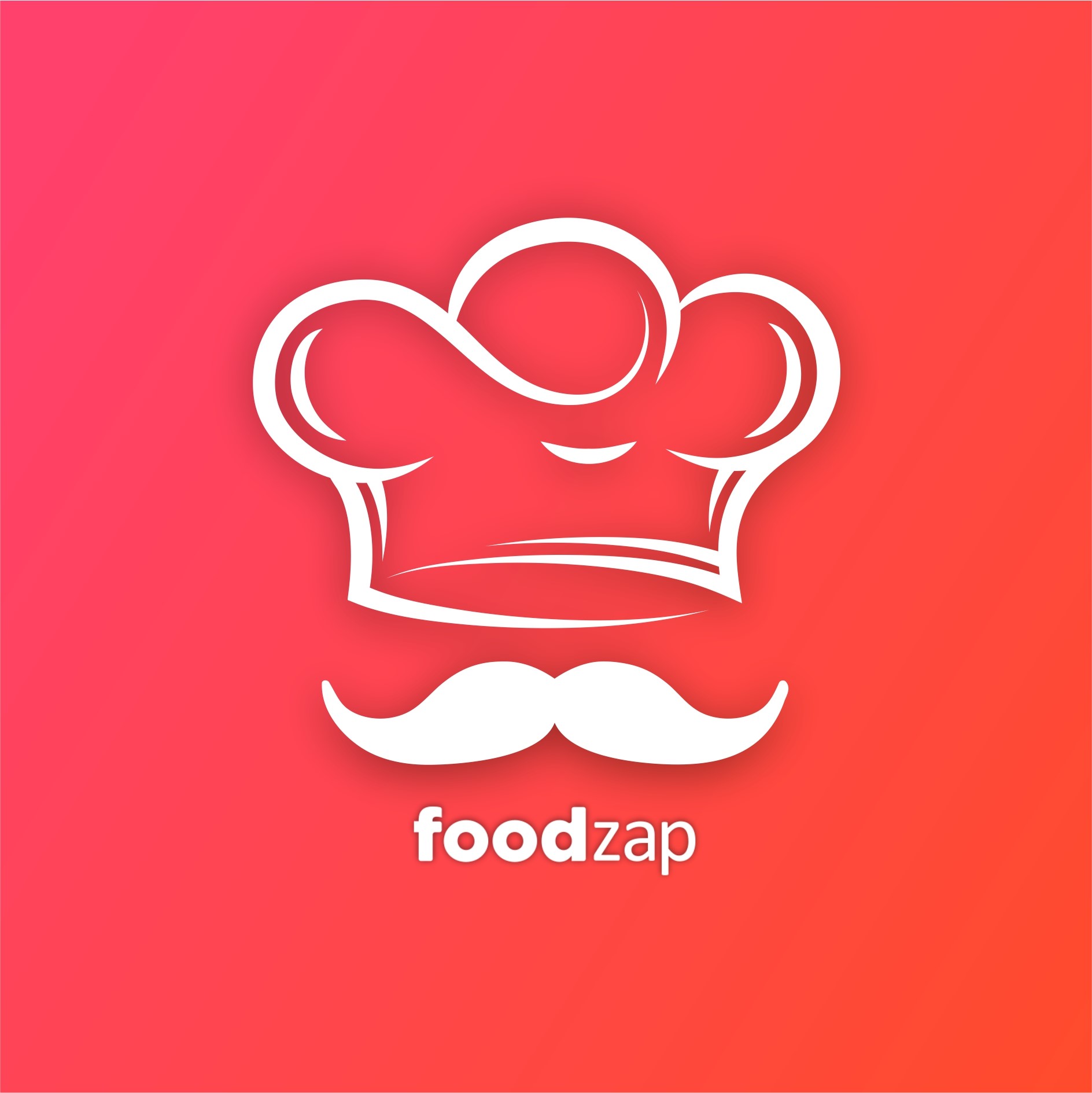 Logo foodzap delivery aplicativo de pedidos